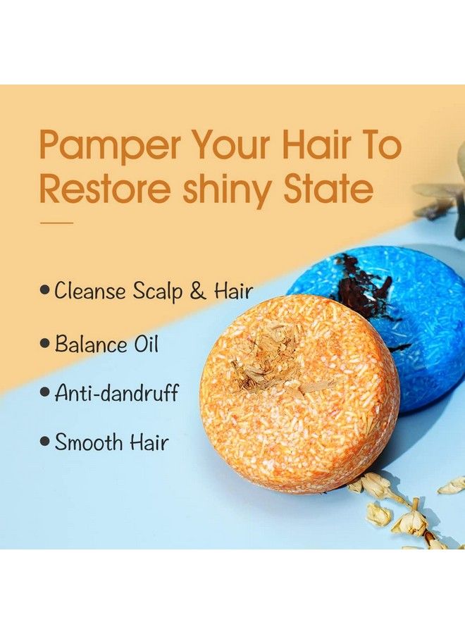 Shampoo Bar For Hair Solid Soap(2 Pack) Rosemary And Jasmine Organic Shampoo Bardeep Cleansing Hair Shampoo For Fine & Oily Hair