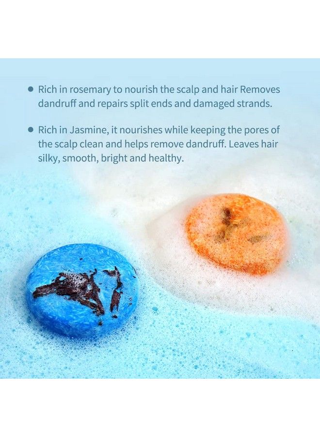 Shampoo Bar For Hair Solid Soap(2 Pack) Rosemary And Jasmine Organic Shampoo Bardeep Cleansing Hair Shampoo For Fine & Oily Hair