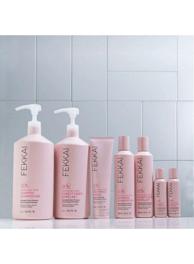 Technician Color Shampoo + Conditioner 8.5 Oz Bottle Of Each Extends Vibrancy Of Colortreated Hair Salon Grade Ewg Compliant Vegan & Cruelty Free