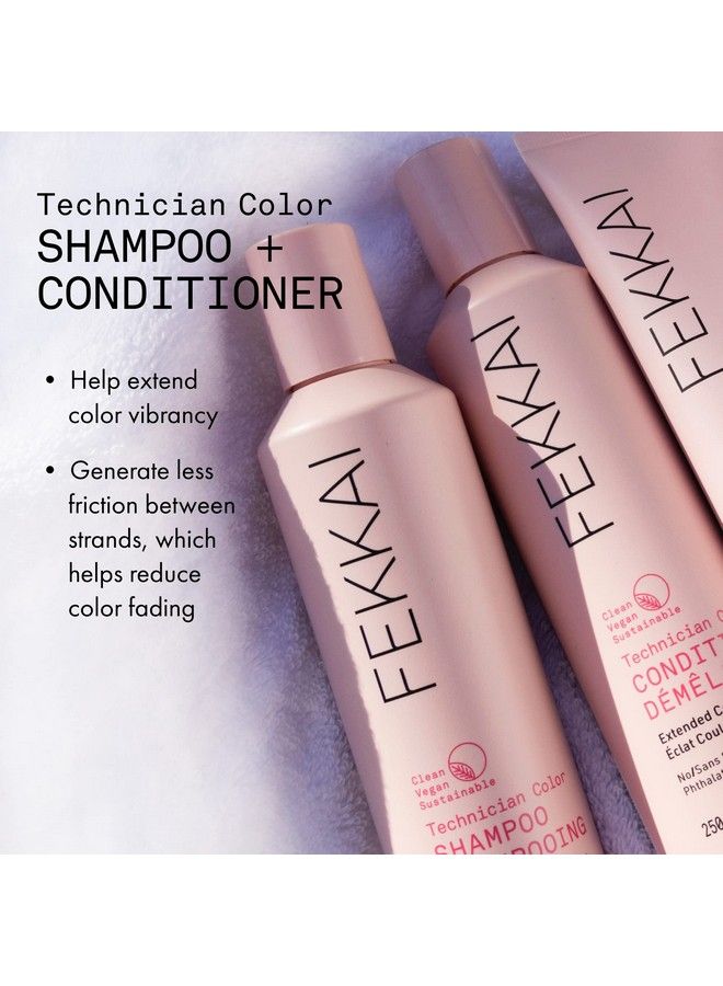 Technician Color Shampoo + Conditioner 8.5 Oz Bottle Of Each Extends Vibrancy Of Colortreated Hair Salon Grade Ewg Compliant Vegan & Cruelty Free