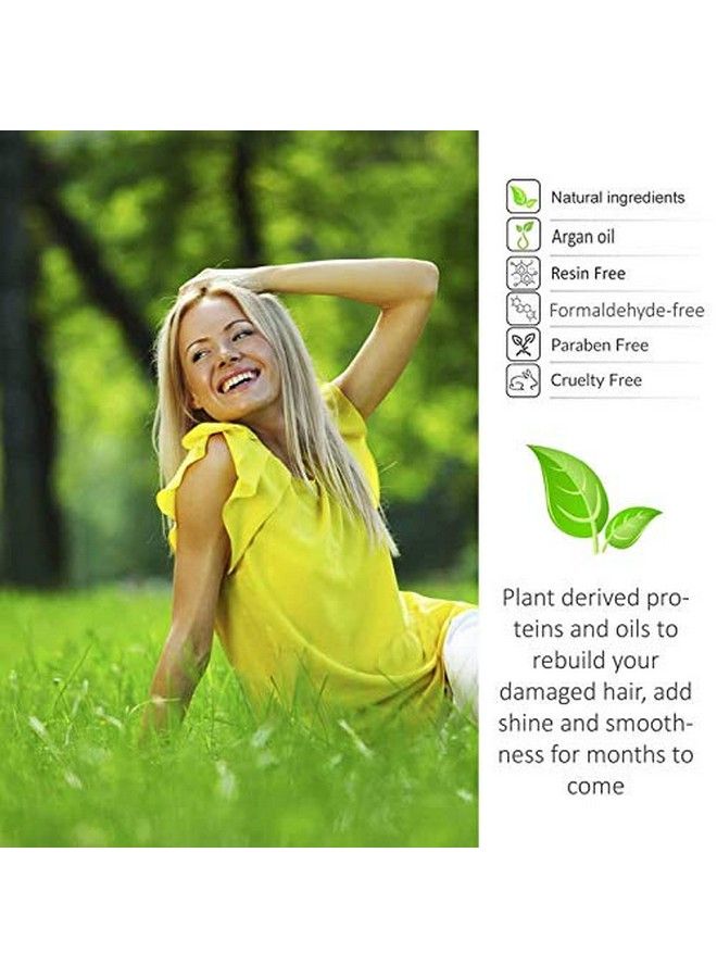 Sulfate & Salt Free Shampoo & Conditioner Value Set For Post Keratin Hair Treatment Curtain Bang Colored Hair Care Treatment For All Hair Types Natural & Nourishing Hair State 20Oz