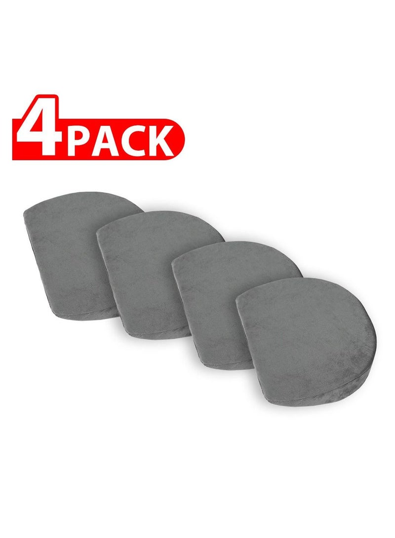 Pregnancy 4 Pack Pillow Wedge For Sleeping belly Support, Maternity Wedge Pillow Dark Grey