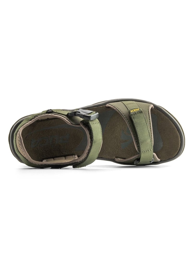 Puca Fashion Sandals For Men Comfortable and Stylish Men's Sandals Spark-50 Olive