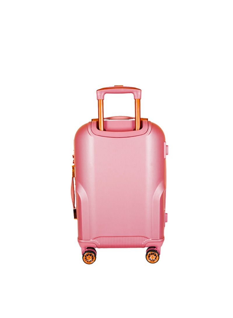 Trolley Luggage Sets 3 Piece Hard side Expandable Lightweight Durable Suitcase bag Sets Double Spinner Wheels TSA Lock rose gold colour