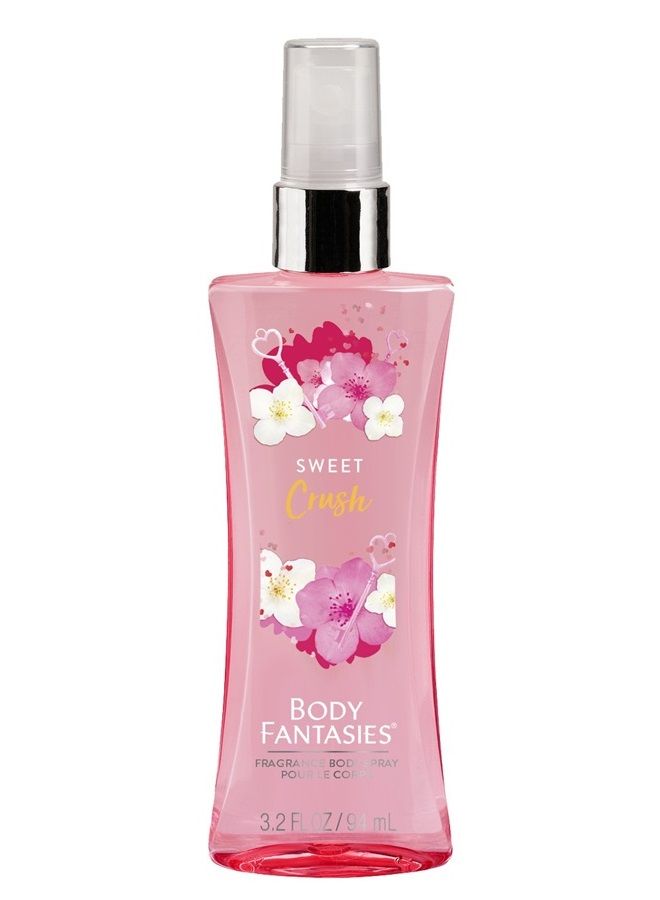 (1 Bottle Fragrance Body Spray - Sweet Crush Scent - 3.2 fl oz