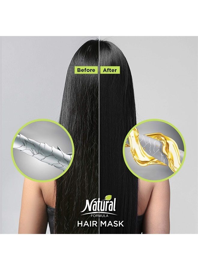 Keratin Hair Mask - Intense Repair Keratin Mask, Hair Mask for Frizzy Hair - Keratin Enriched Hair Care, Hair Mask for Dry Damaged Hair, Advanced Hair Moisturizer & Hair Masks - 350ml