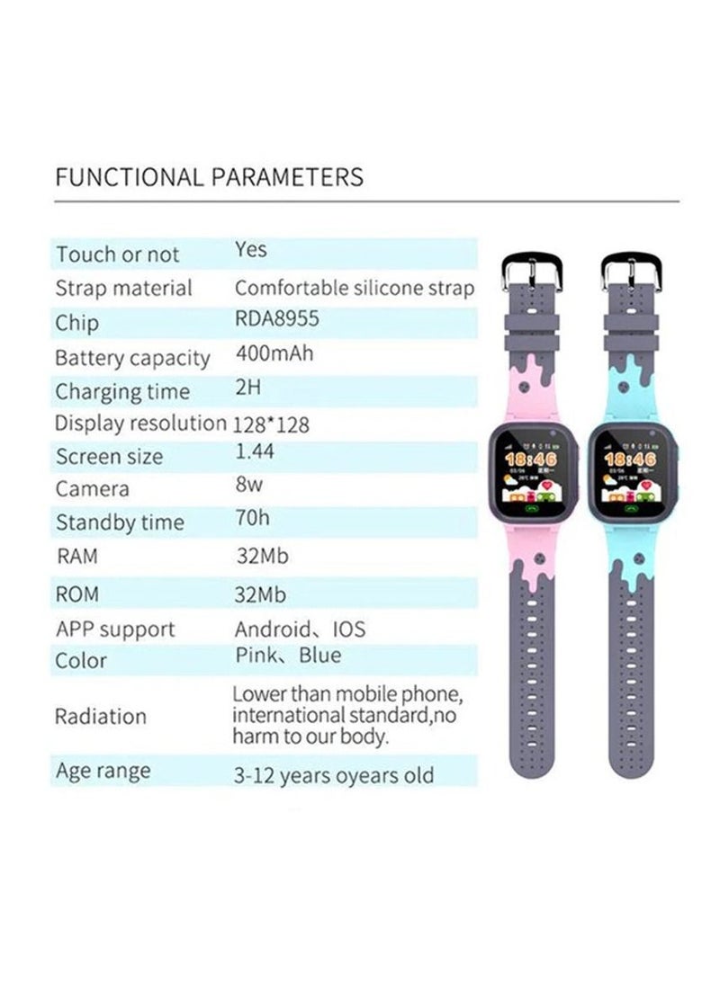 Kids Smart Watch A Feature Packed Wearable for Your Child's Safety and Entertainment