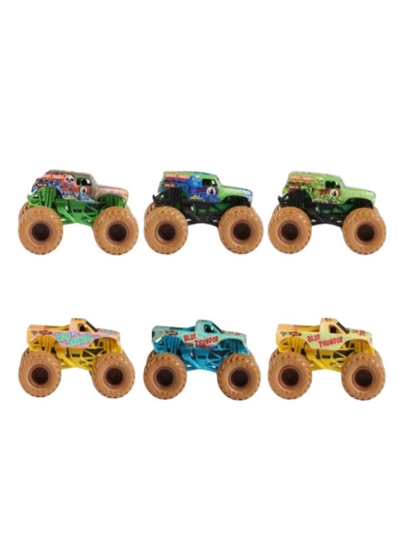 1 Piece 1:64 Mystery Mudders Vehicle - Assorted