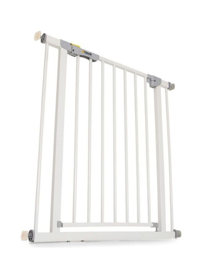 Autoclose N Stop Double Metal Safety Gate Lock for Newborn, White - 597255