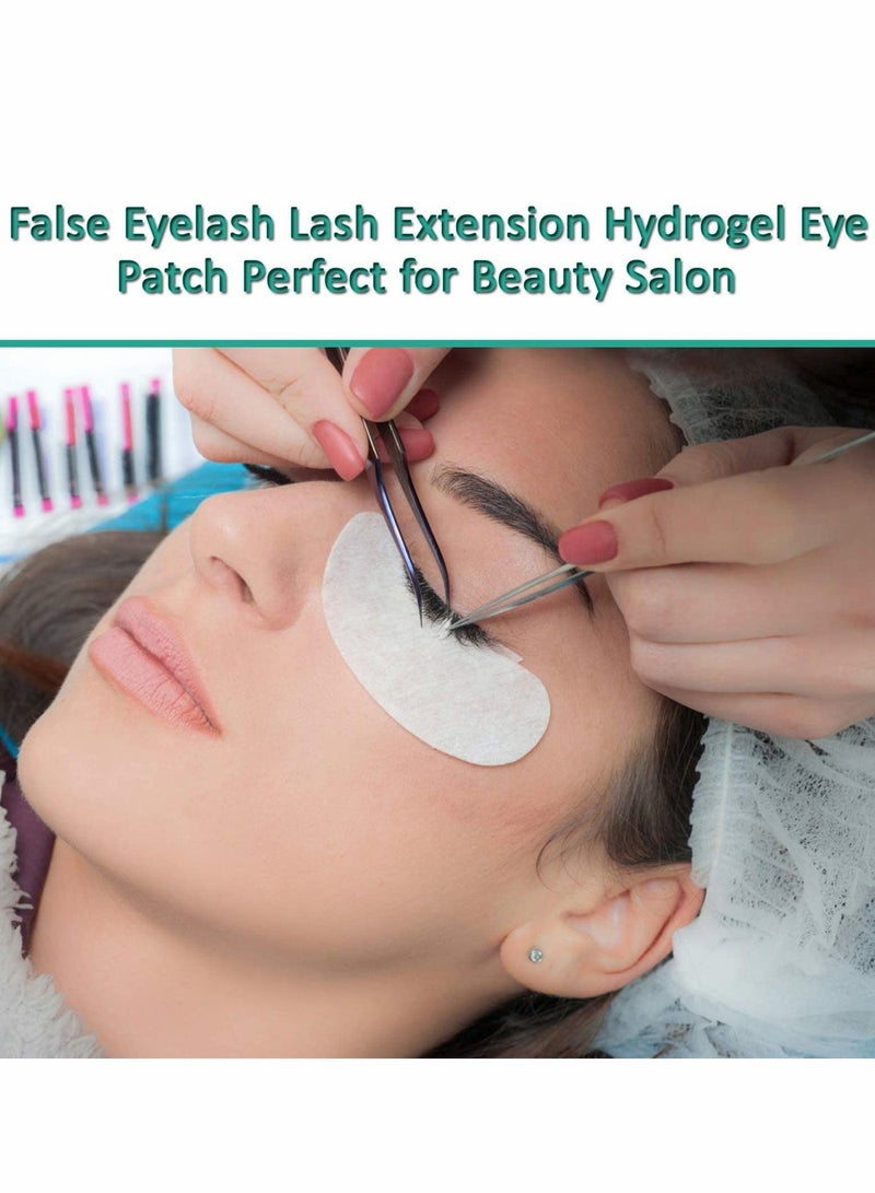 Under Eye Pads, 50 Pair Eyelash Extension Lint Free Gel Patches for Beauty Salon False Eyelash Extensions Grafting (Purple)