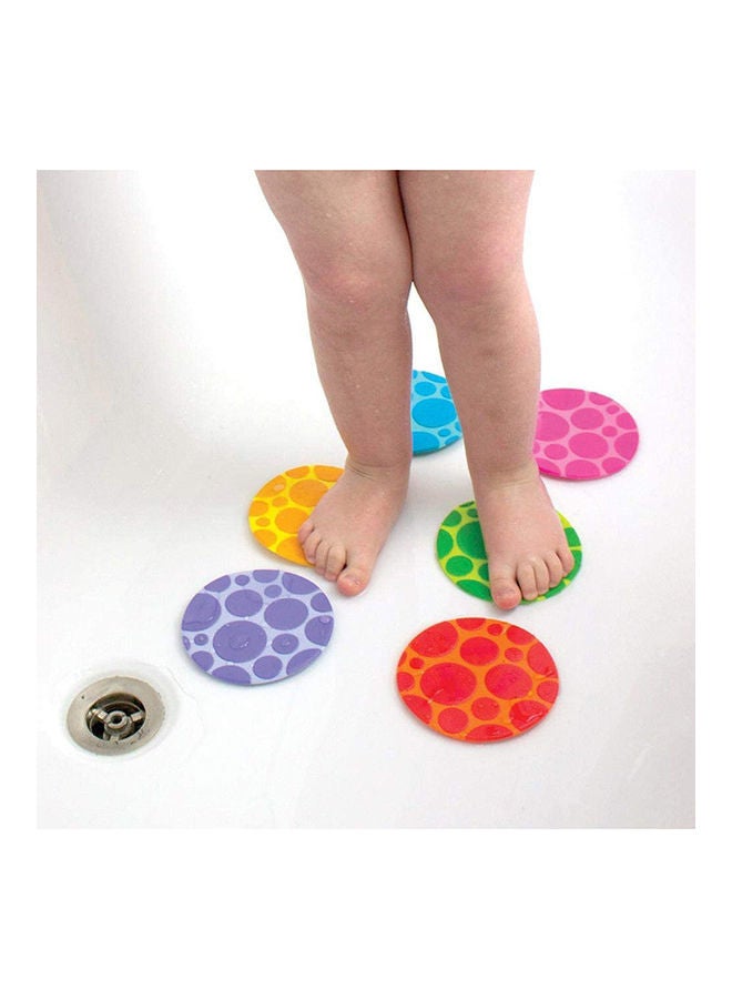 Bath Tub Grippy Dots, 6 Count