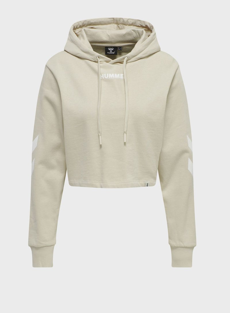 Logo Legacy Cropped Hoodie