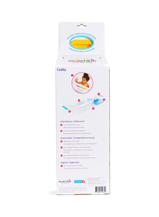 Quack Bath Toy Secure Grip Caddy White