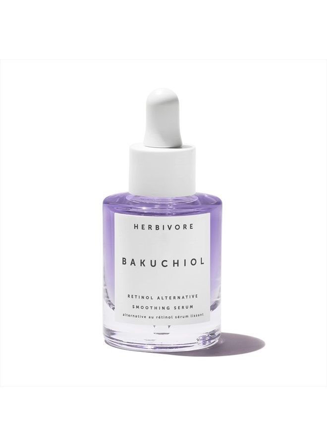 Herbivore Botanicals Bakuchiol - Retinol Alternative Smoothing Facial Serum, Reduces the Appearance of Fine Lines & Wrinkles, 1 Fl Oz (30 ml)