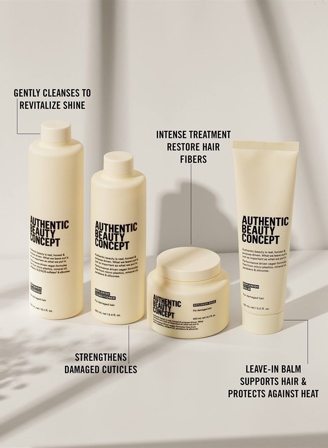 Replenish Balm | Damaged Hair | Heat Protection & Strengthens Hair | Vegan & Cruelty-free | Silicone-free | 5 fl. oz.