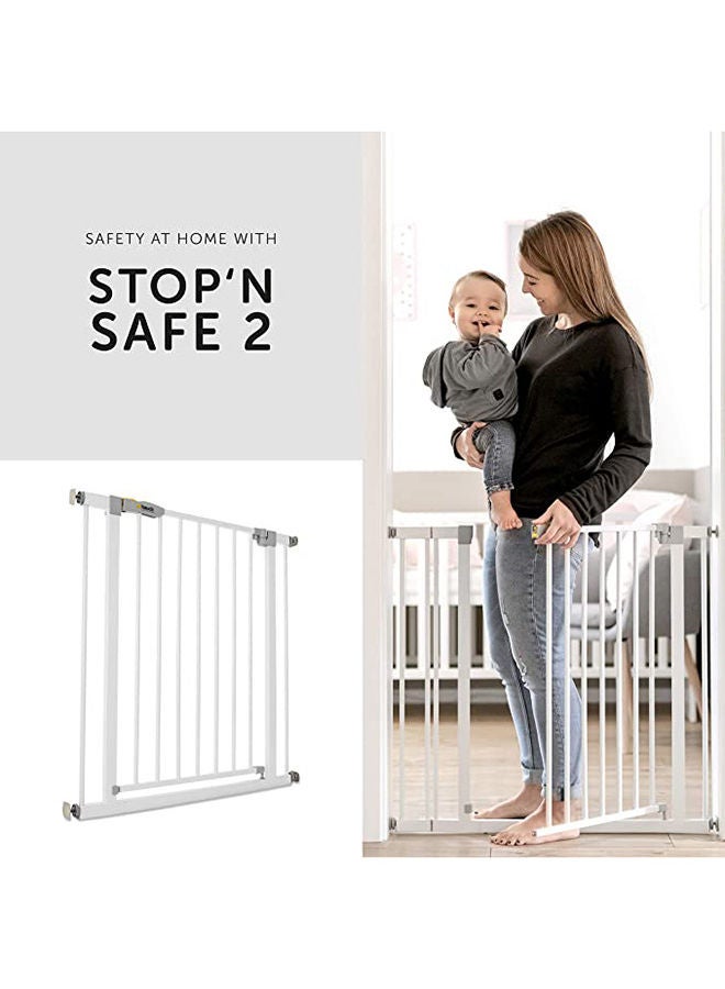 Safety Gates Stop N Safe 2 Incl. 21Cm Extension - White
