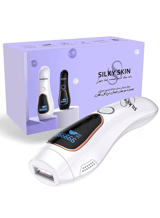 SilkySkin Hair Removal laser home user NEW 2023 - White
