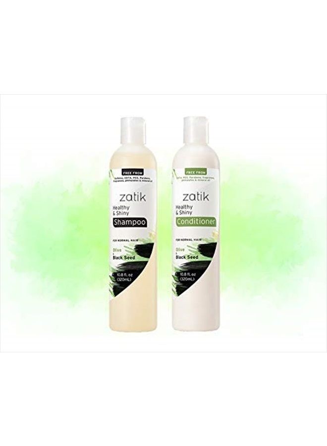 ZATIK Healthy & Shiny Shampoo, 10.8 FZ
