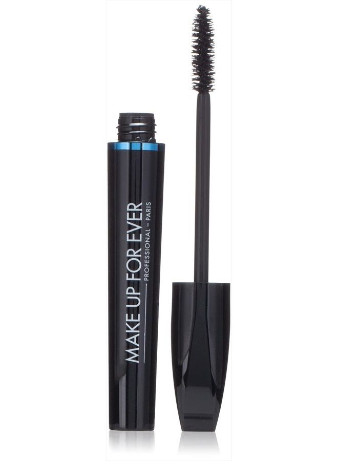 Aqua Smoky Lash Waterproof Extra Mascara, No. Black, 0.23 Ounce