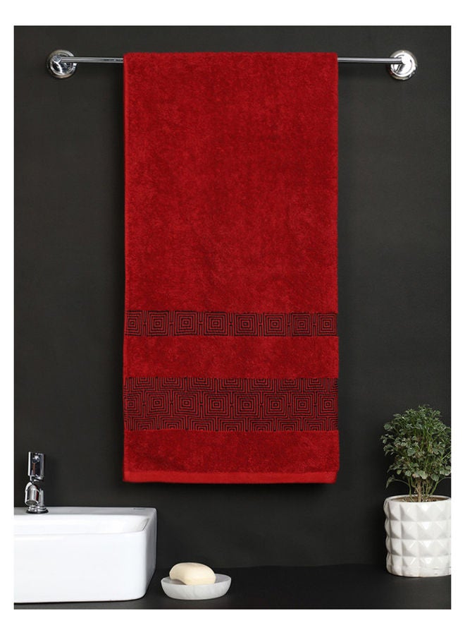 Raymond Home Bath Towel Super Soft 440 GSM Yarn Dyed Pure Cotton 75x150 cm