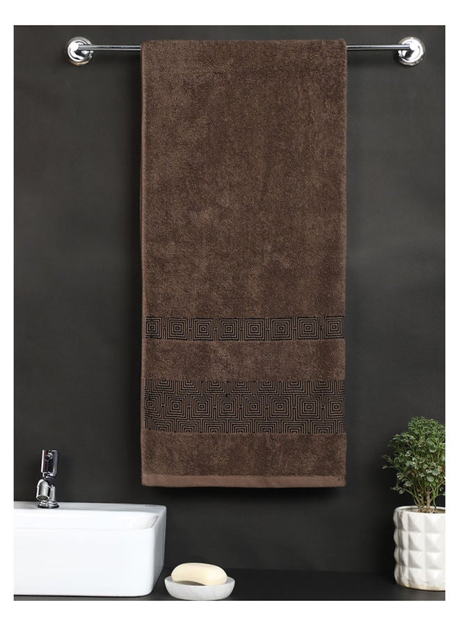 Raymond Home Bath Towel Super Soft 440 GSM Yarn Dyed Pure Cotton 75x150 cm
