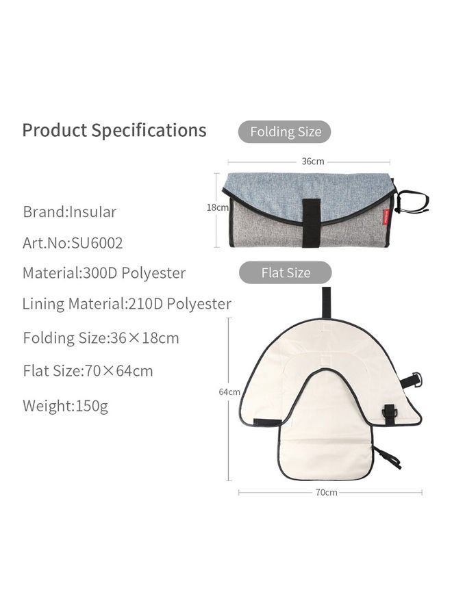 Waterproof Foldable Baby Diaper Changing Mat