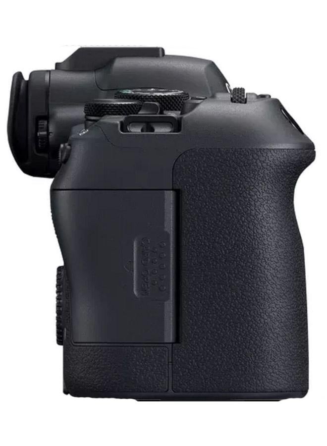 EOS R6 Mark II Mirrorless Camera Body, Black (Upgraded EOS R6 Model)