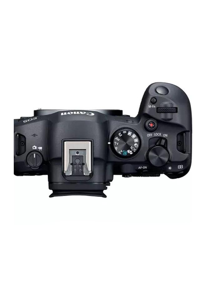 EOS R6 Mark II Mirrorless Camera Body, Black (Upgraded EOS R6 Model)