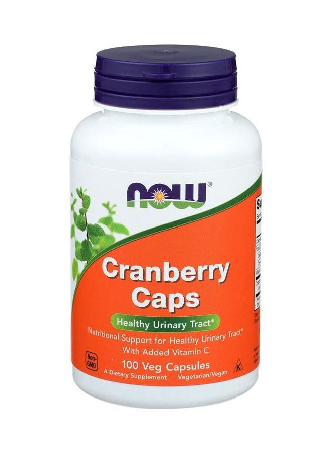 100-Veg Capsules - Cranberry
