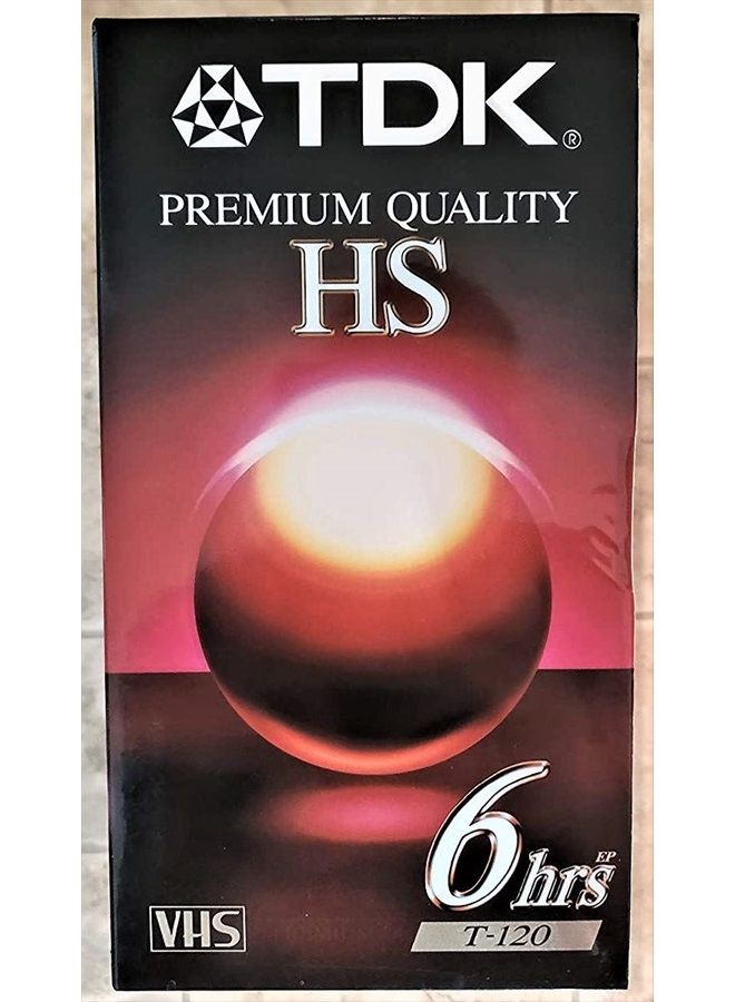 T120HS High Standard VHS Video Tape (Discontinued by Manufacturer)
