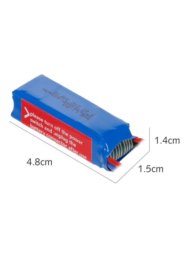 7.4V 400mAh Battery For K989 1/28 RC Drift Car 9x3x6cm