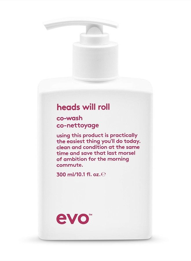 Heads Will Roll Cleansing Conditioner for Curly Hair - Moisturizing Curl Defining & Frizz Eliminating - 300ml / 10.1fl.oz