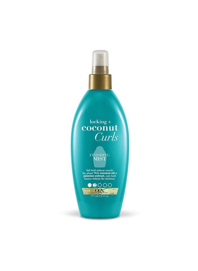 Locking + Curls Finishing Mist, (4021) Coconut 6 Fl Oz