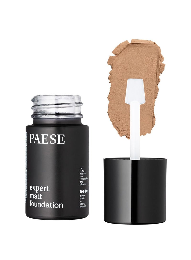 Matt Expert Foundation, professional Mattifying Mousse Foundation 501C True Beige