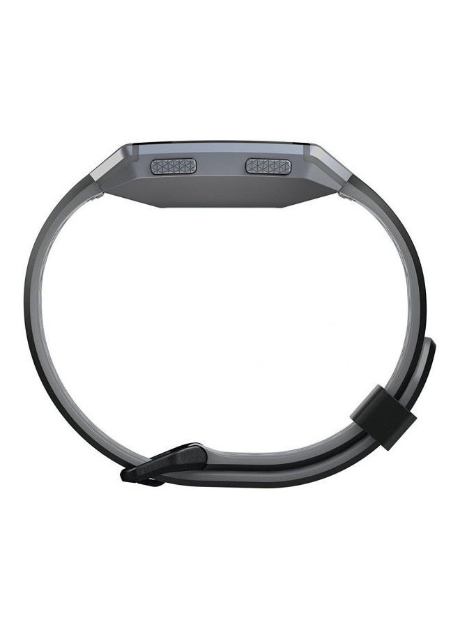 Leather Ionic Accessory Sport Band Large Black