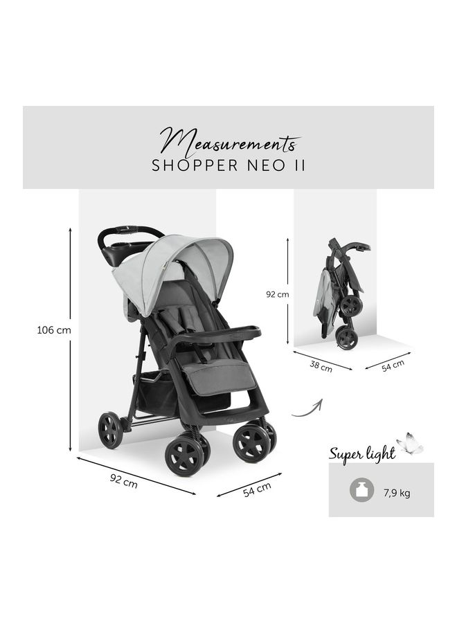 Lightweight Stroller Shopper Neo Ii - Grey