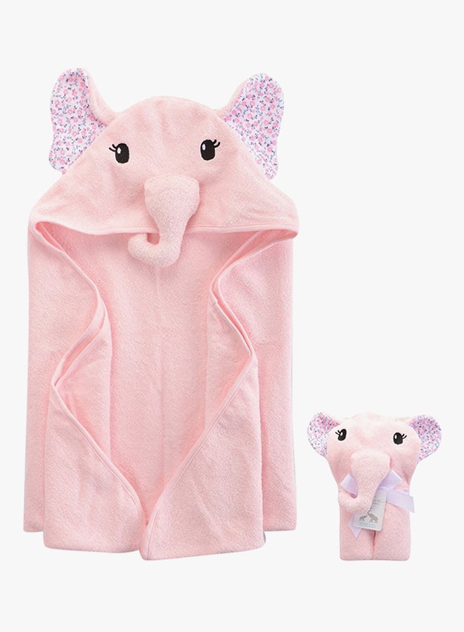 Animal Face Hooded Towel