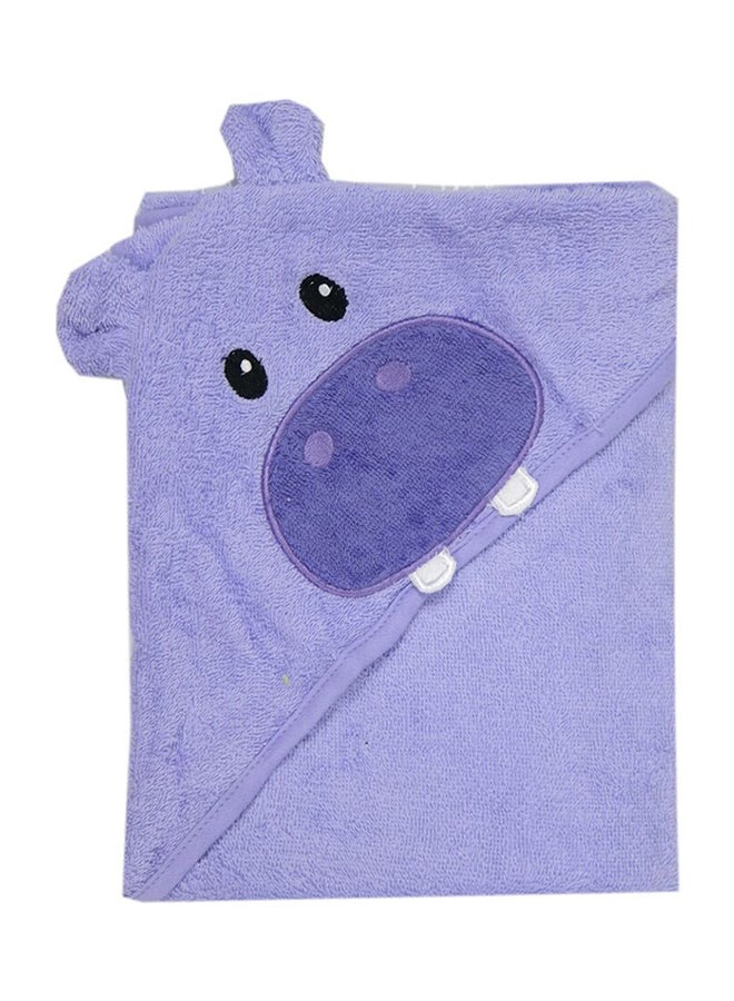 Baby Animal Face Hooded Bath Towel