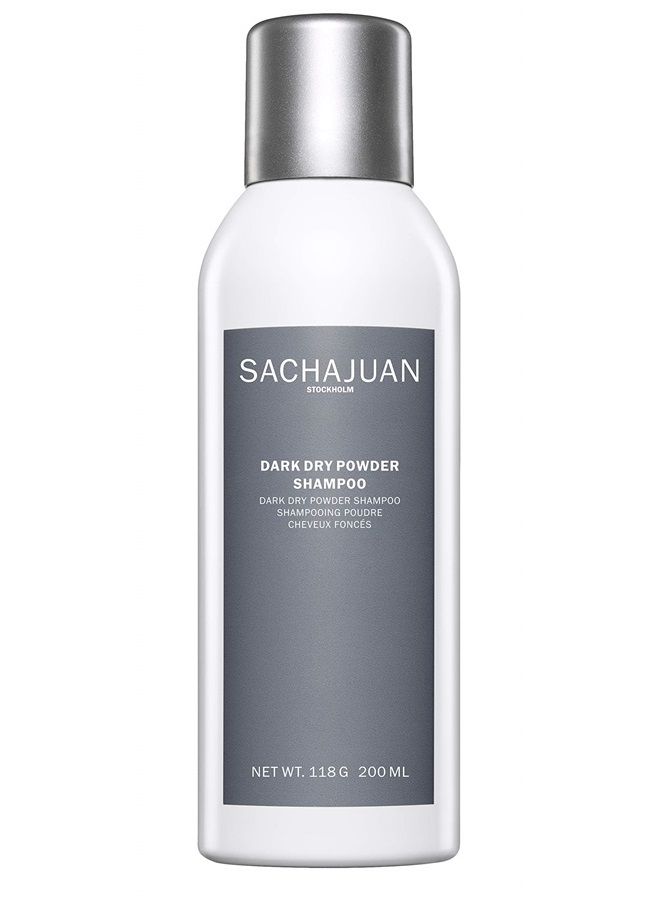 Sachajuan Dark Dry Powder Shampoo, 6.8 Oz