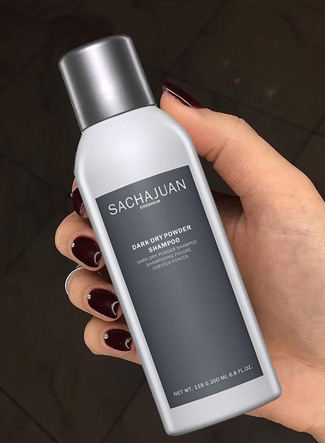 Sachajuan Dark Dry Powder Shampoo, 6.8 Oz