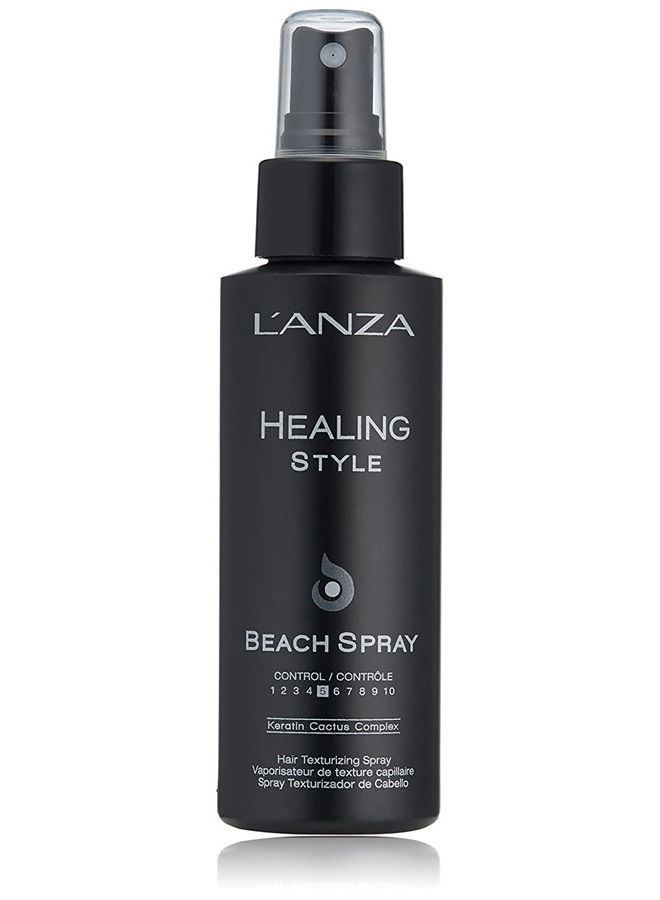 Healing Style Beach Spray with Medium Hold Effect - Eliminates Frizz, Detangles and Boosts Hair´s Shine, With UV and Heat Protection to prevent sun and styling damage (3.4 Fl Oz)