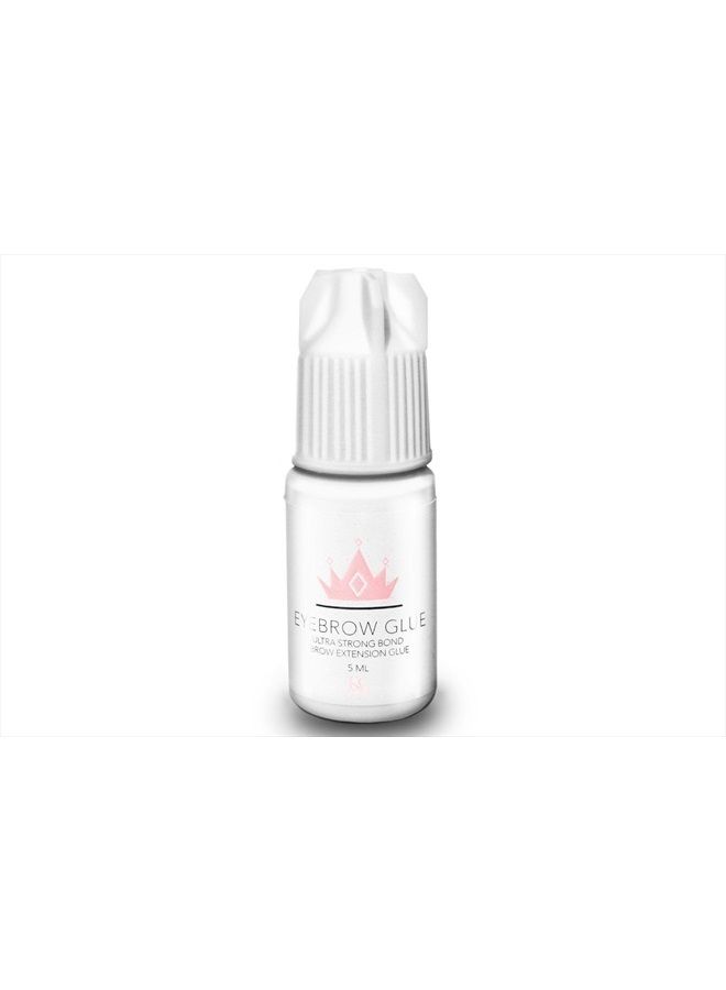 Eyebrow Extension Glue Clear For Eyebrow Extensions Or Fake Eyebrows, Sensitive And Easy To Use On All Eyebrow Extensions, Hypoallergenic Clear Eyebrow Glue By: KC Republic