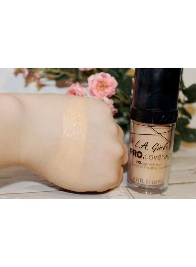 Pro Coverage Illuminating Liquid Foundation 644 Natural