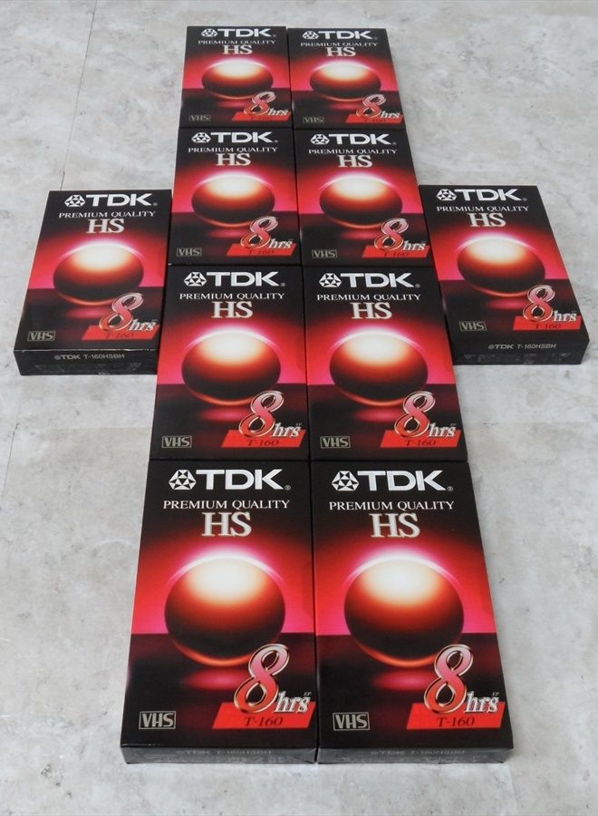T160HS 160-Minute Standard Grade VHS Tape (Discontinued by Manufacturer)
