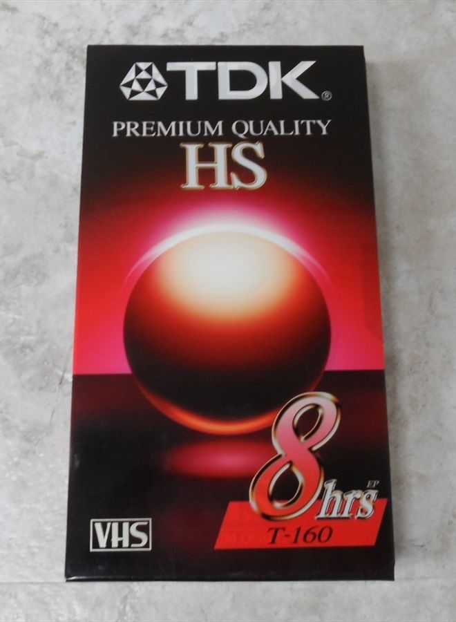 T160HS 160-Minute Standard Grade VHS Tape (Discontinued by Manufacturer)