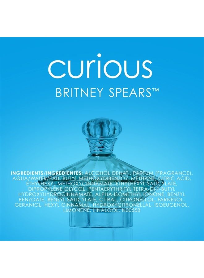 Britney Spears Curious, Eau De Parfum EDP Spray for Women, 1 Fl Oz