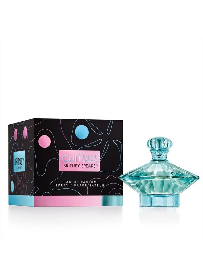 Britney Spears Curious, Eau De Parfum EDP Spray for Women, 1 Fl Oz