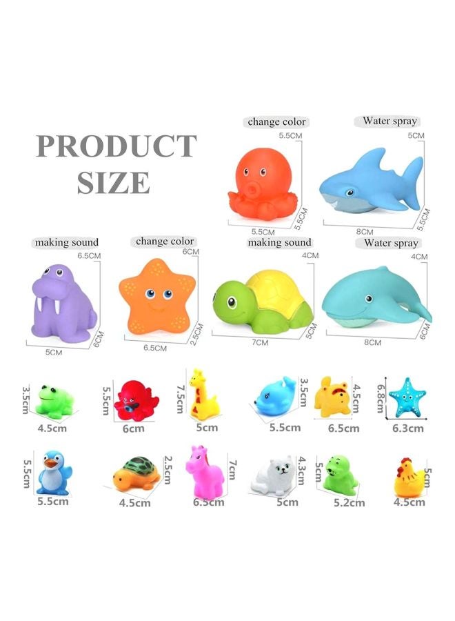 7-Piece Bath Toy Set