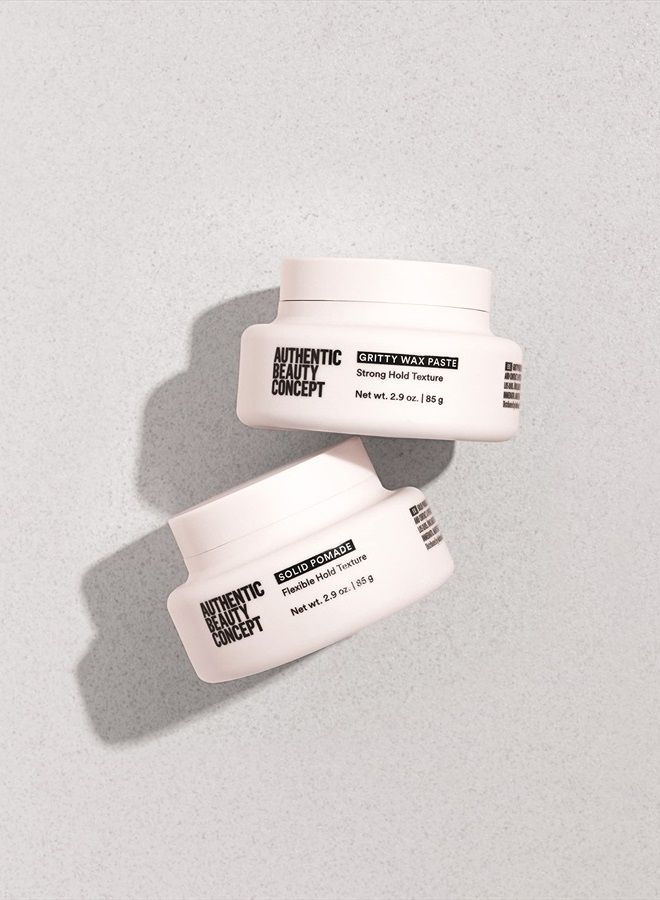 Solid Pomade | All Hair Types | Adds Shine & Flexible Hold | Vegan & Cruelty-free | Silicone-free | 2.9 fl. oz.