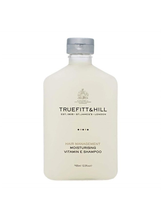 Hair Management: Moisturising Vitamin E Shampoo, Moisturize & Nourish Hair, Lemongrass & Bergamot Scent, 365ml / 12.38oz.